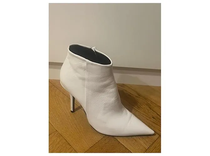 Topshop Botines Blanco 