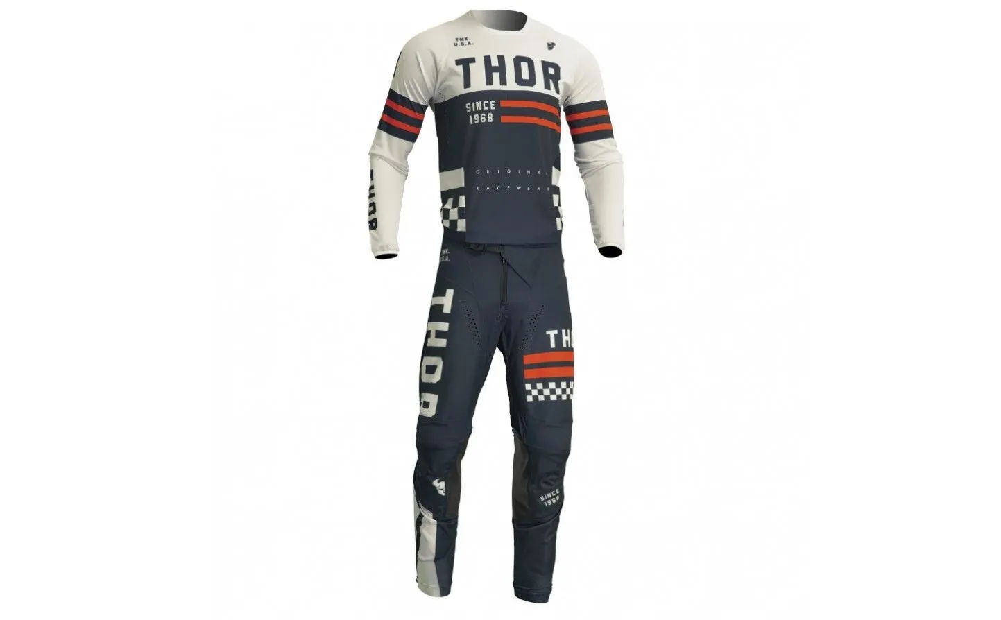 Traje Thor Infantil Pulse Combat Azul Oscuro Blanco