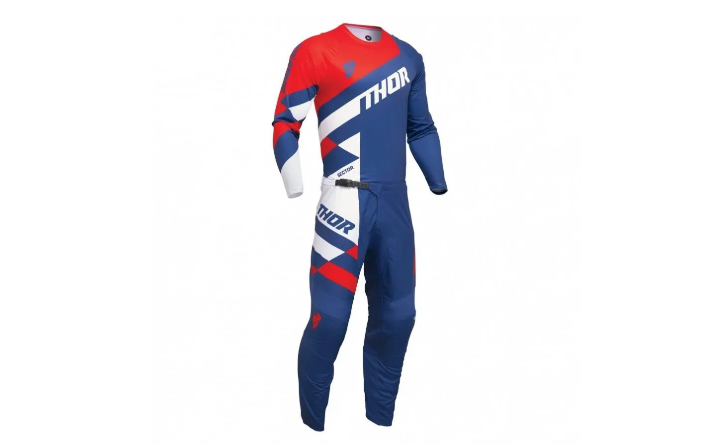 Traje Thor Infantil Sector Checker Azul Rojo