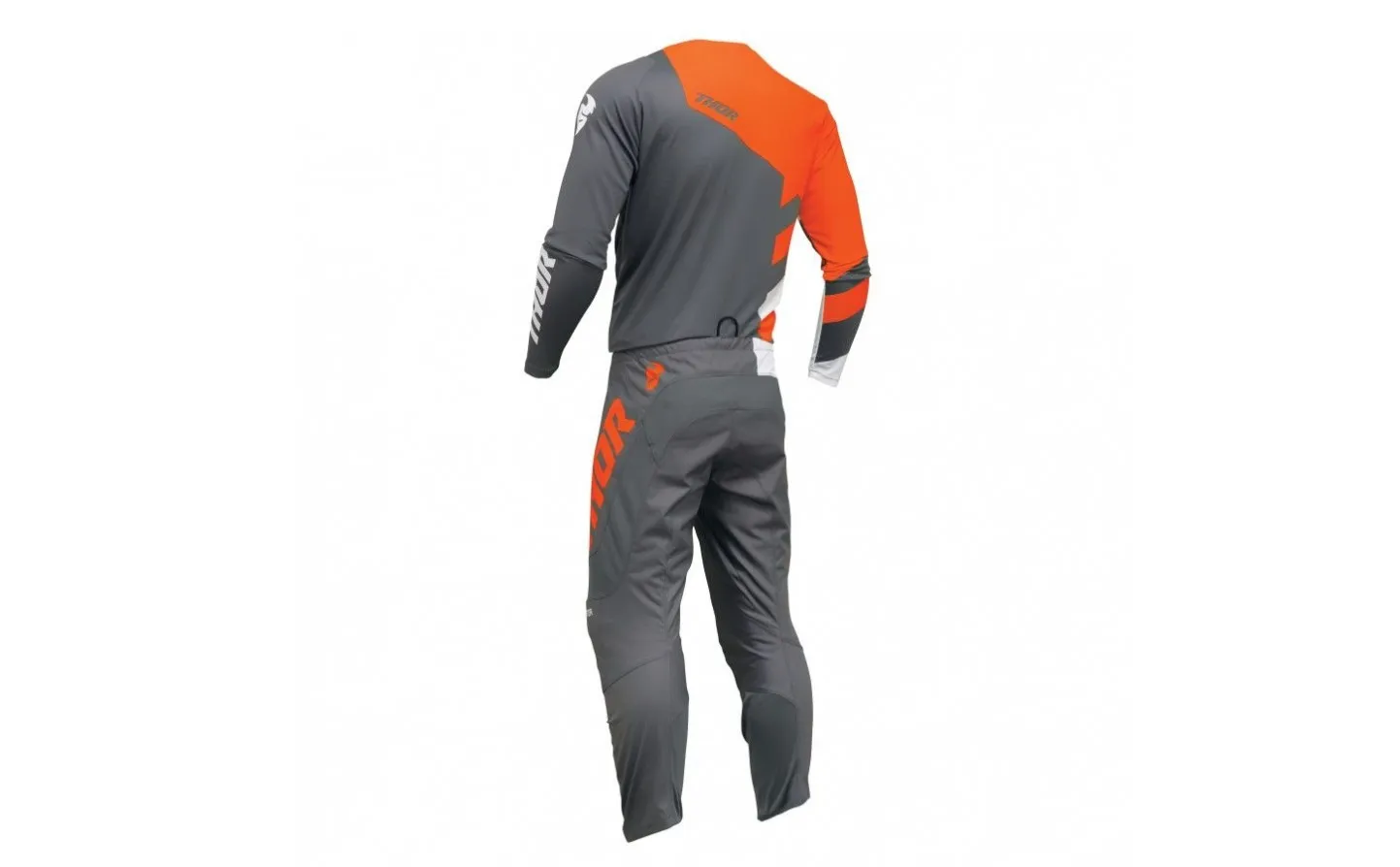 Traje Thor Infantil Sector Checker Gris Naranja