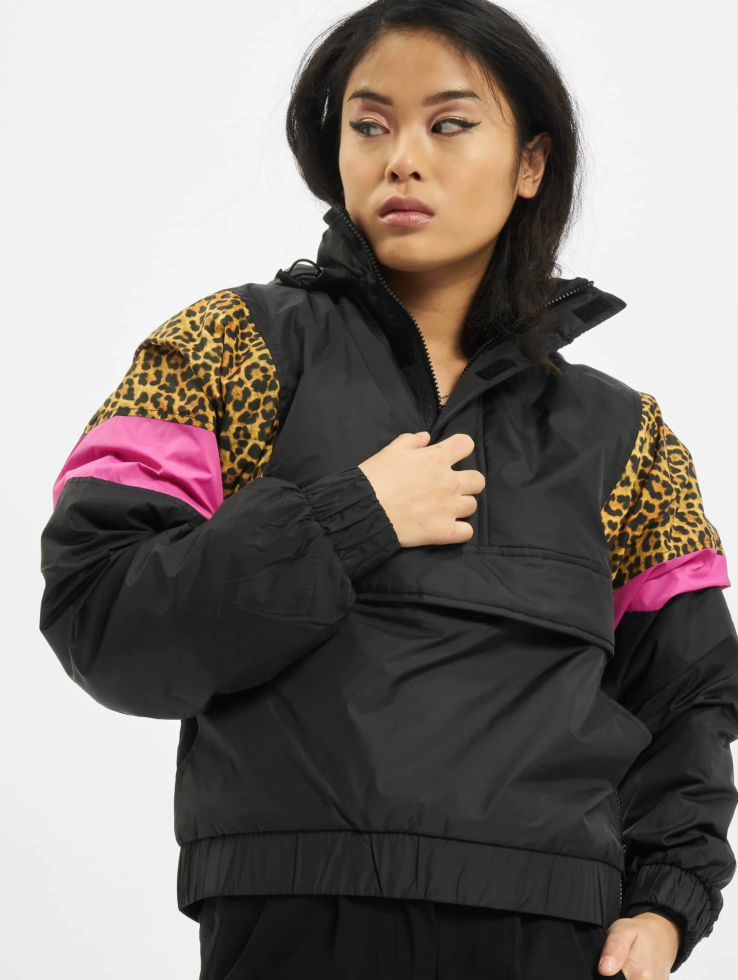 Urban Classics Ladies AOP Mixed Pull Over