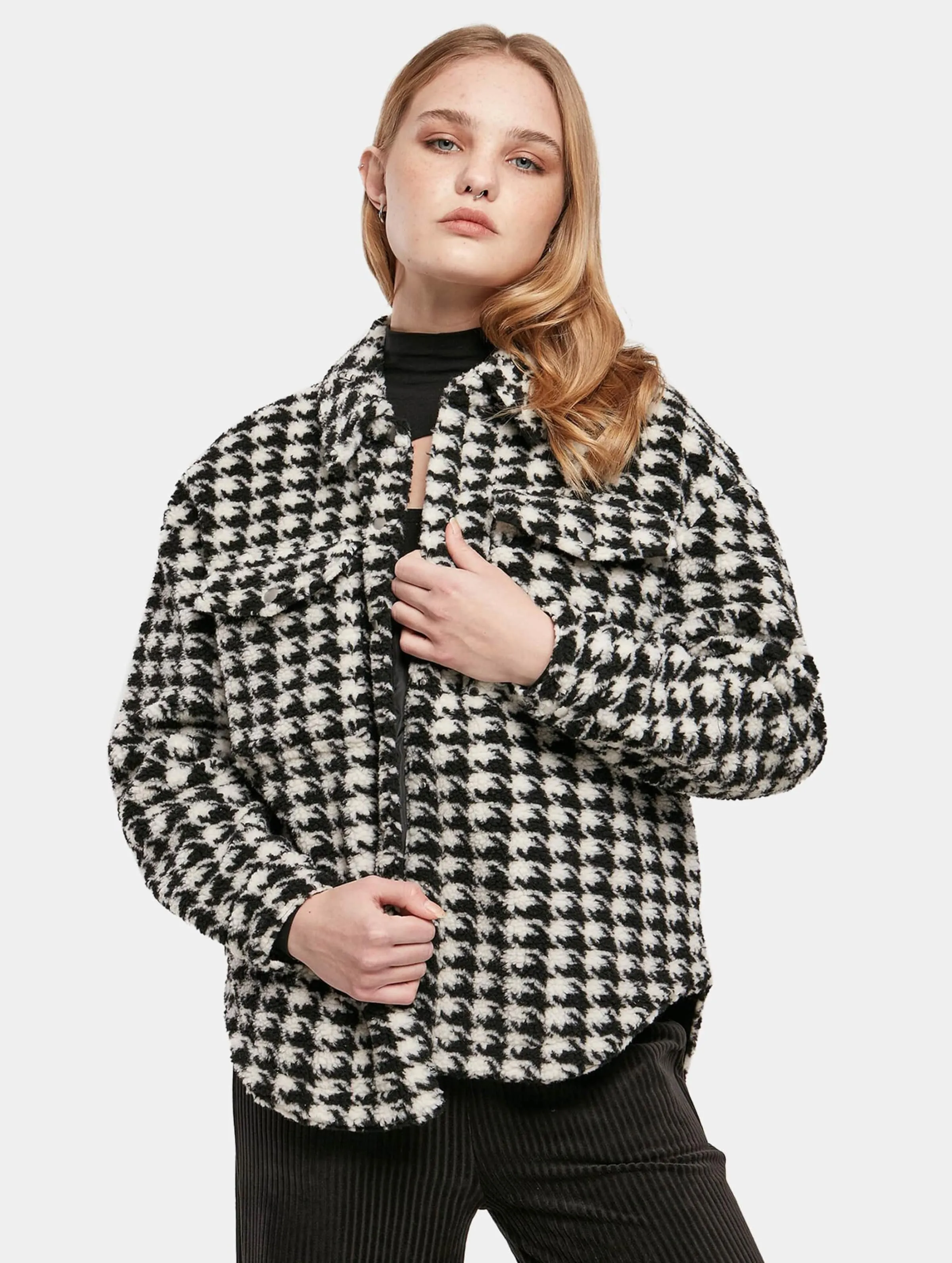 Urban Classics Ladies Aop Sherpa Over