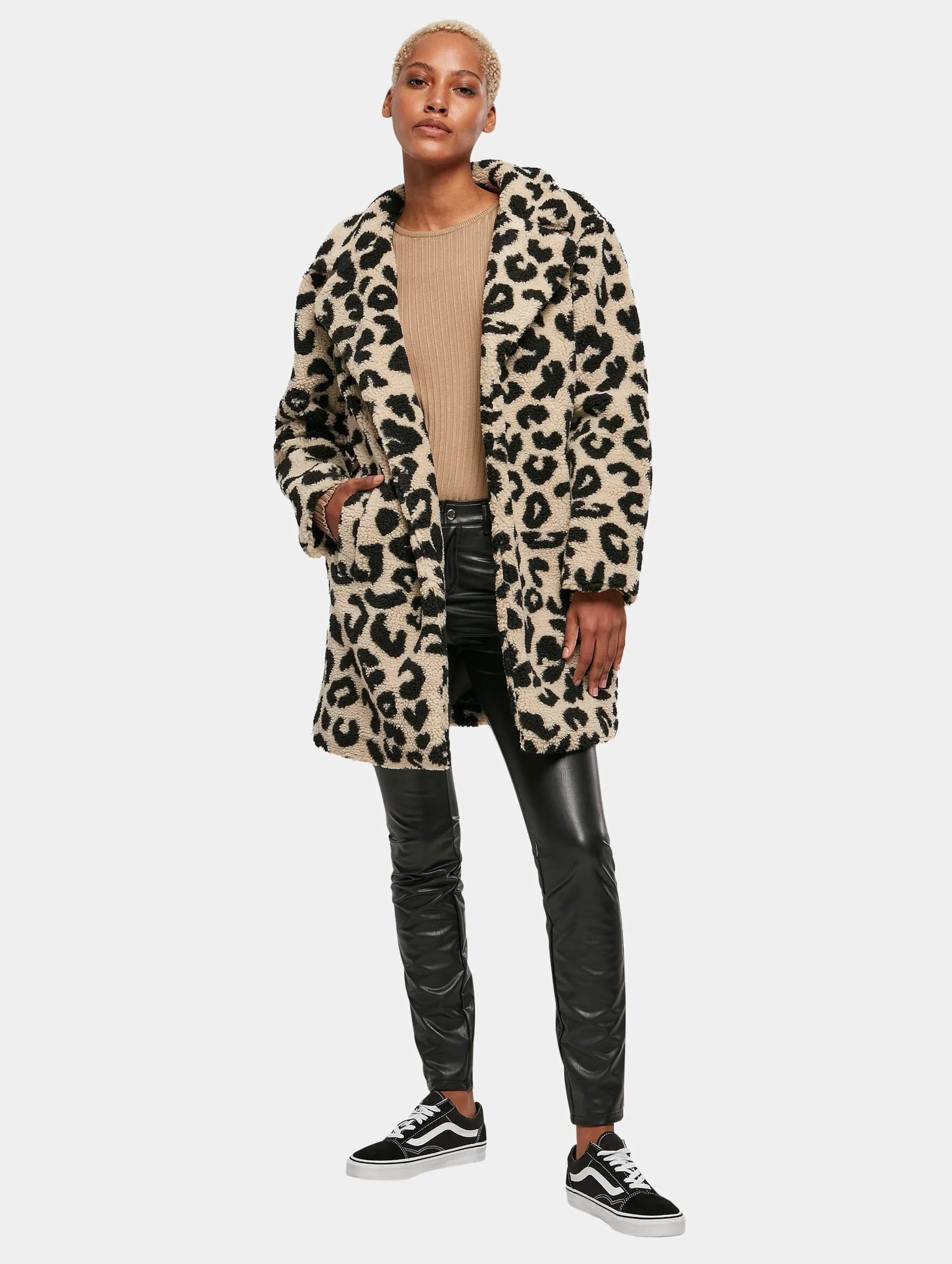 Urban Classics Ladies Oversized Aop Sherpa