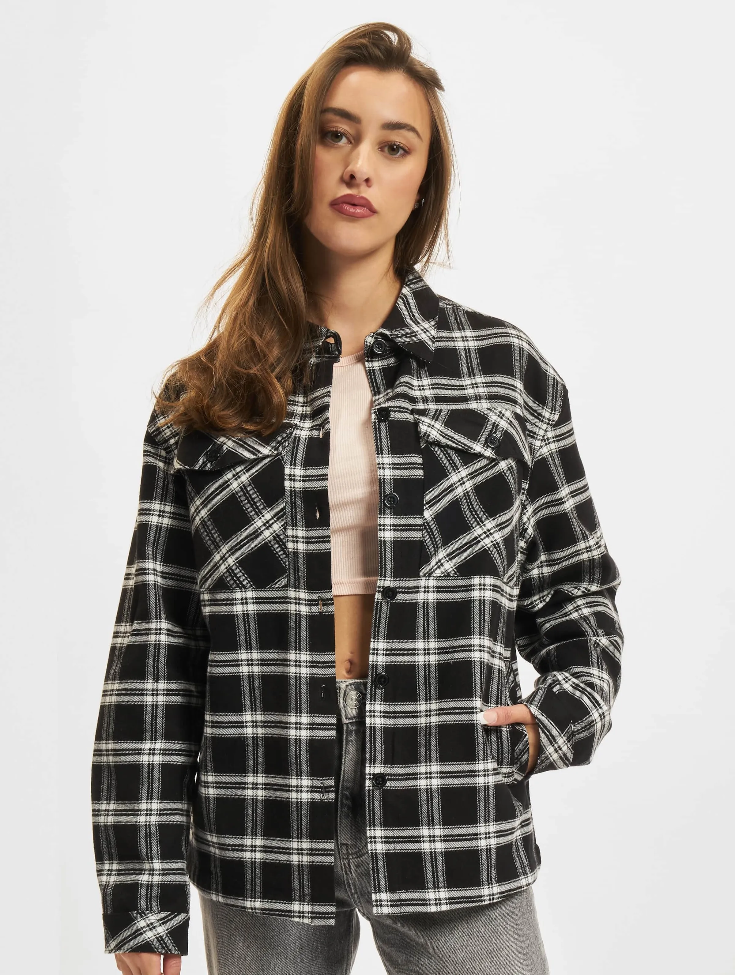 Urban Classics Ladies Oversized Overshirt