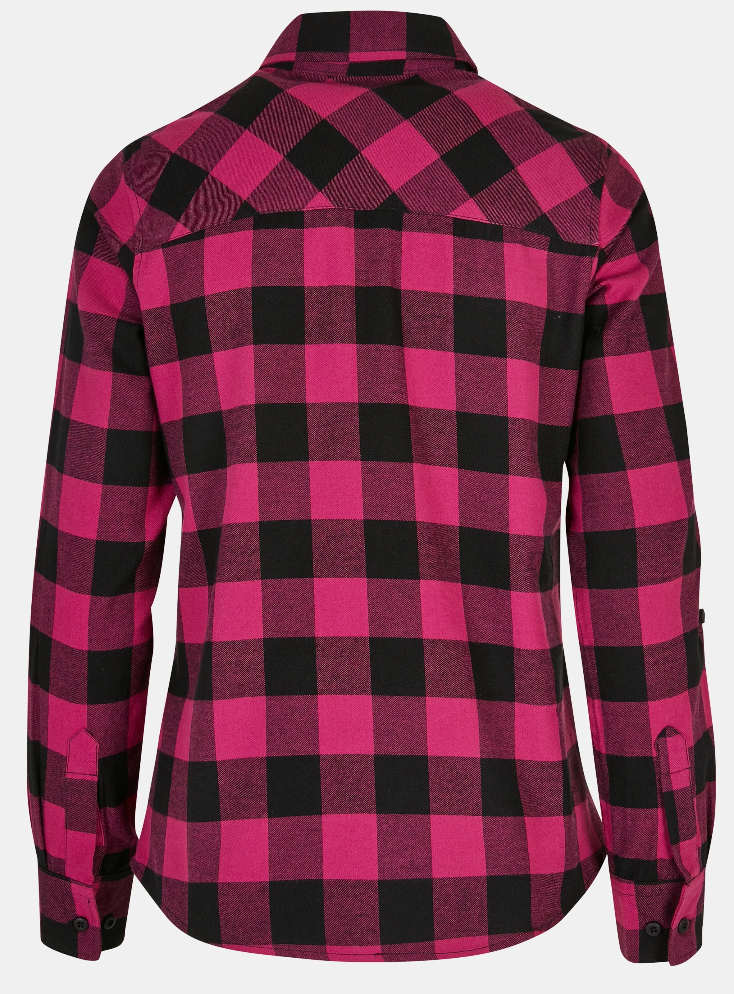 Urban Classics Ladies Turnup Checked Flanell