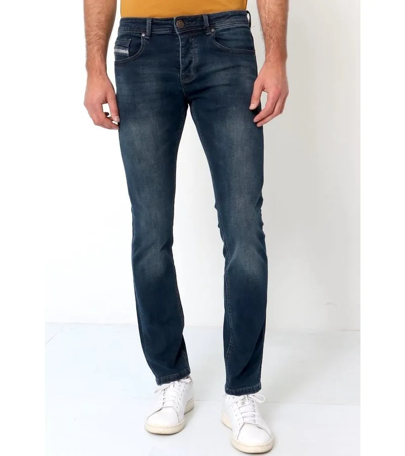 Vaqueros Slim Fit Hombre - A-11049 - Azul