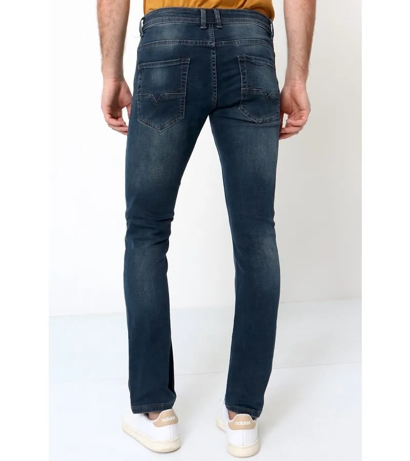 Vaqueros Slim Fit Hombre - A-11049 - Azul