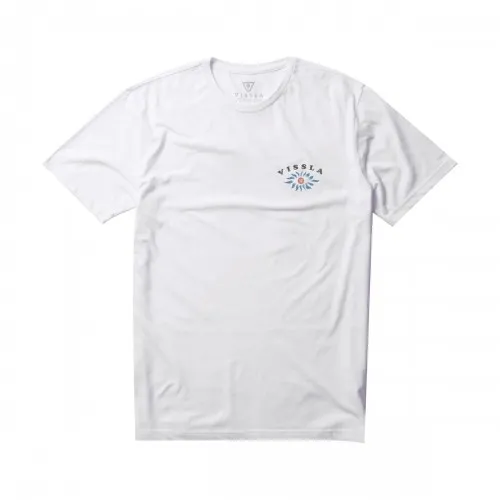 Vissla Inner Stoke Heather Tee White