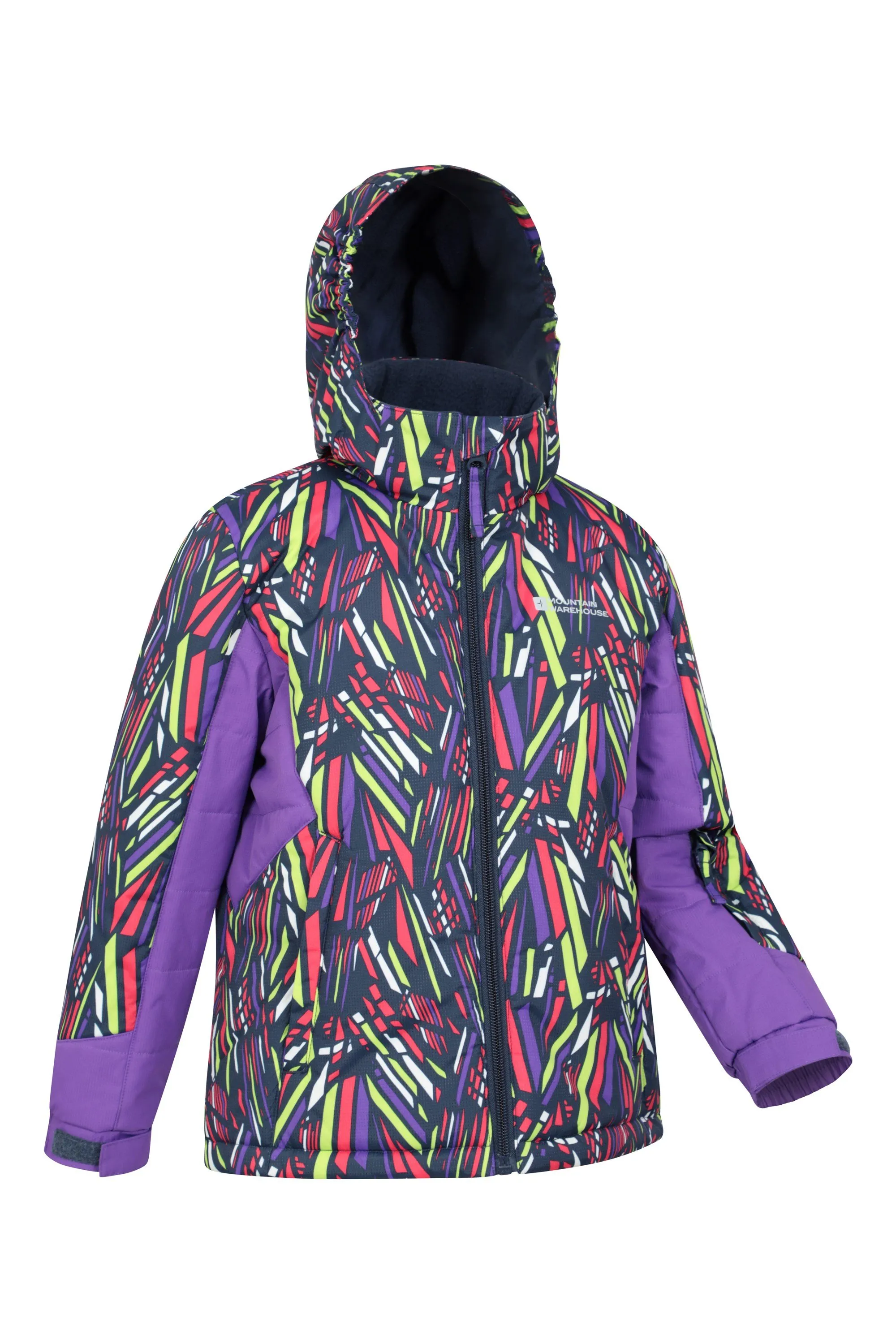 Vortex chaqueta de esquí infantil estampada