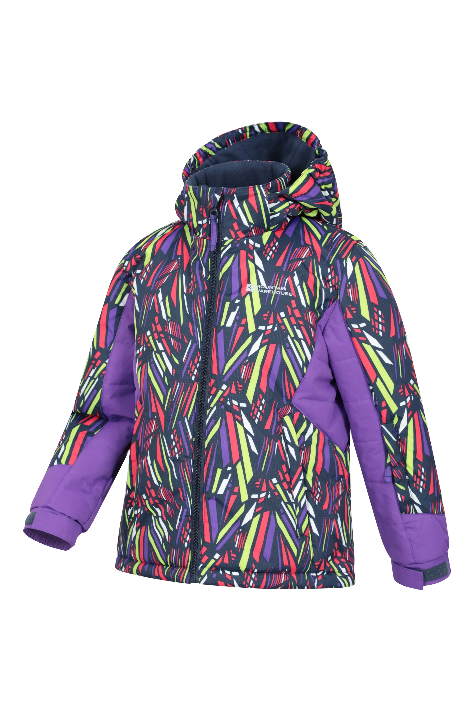 Vortex chaqueta de esquí infantil estampada