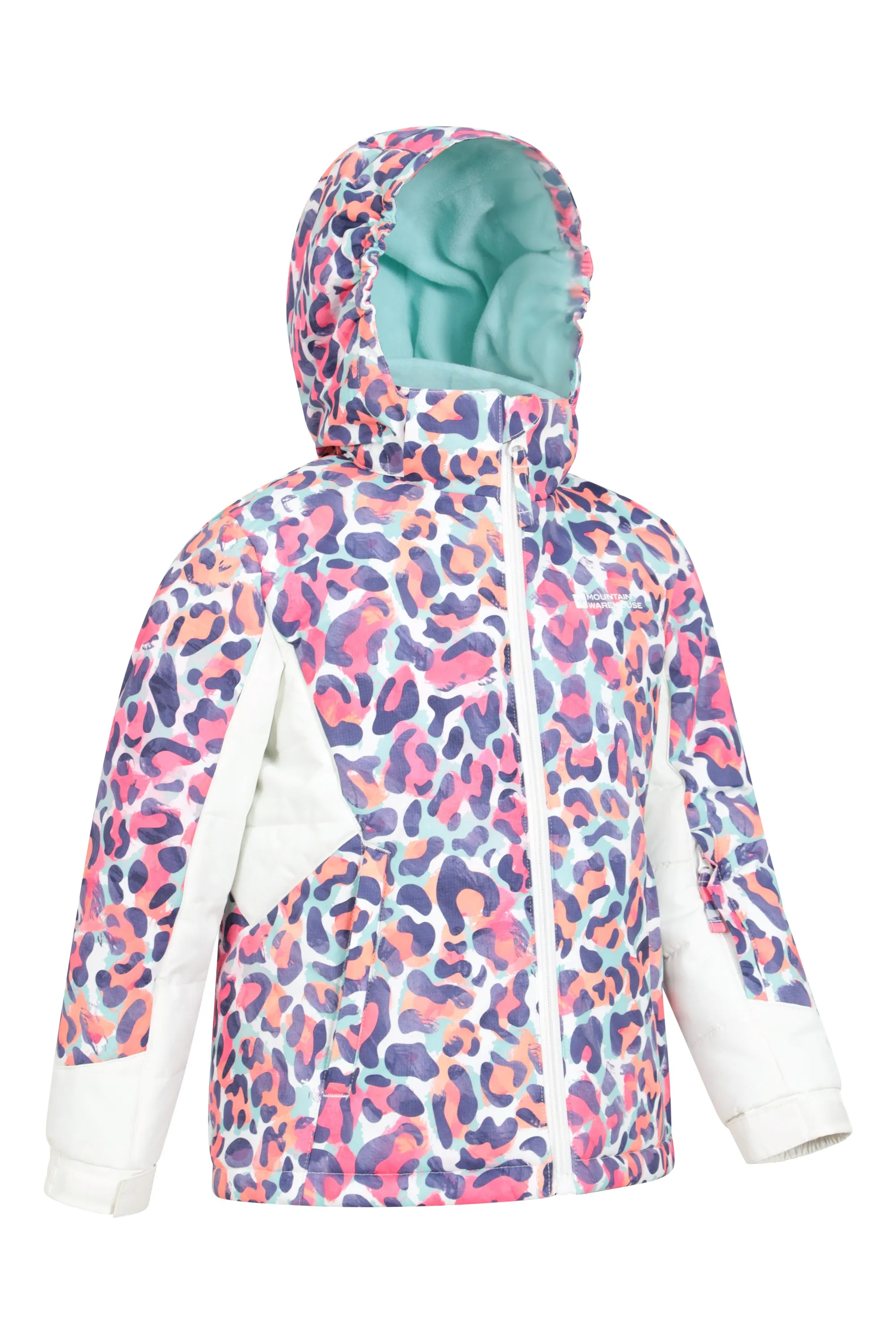 Vortex chaqueta de esquí infantil estampada