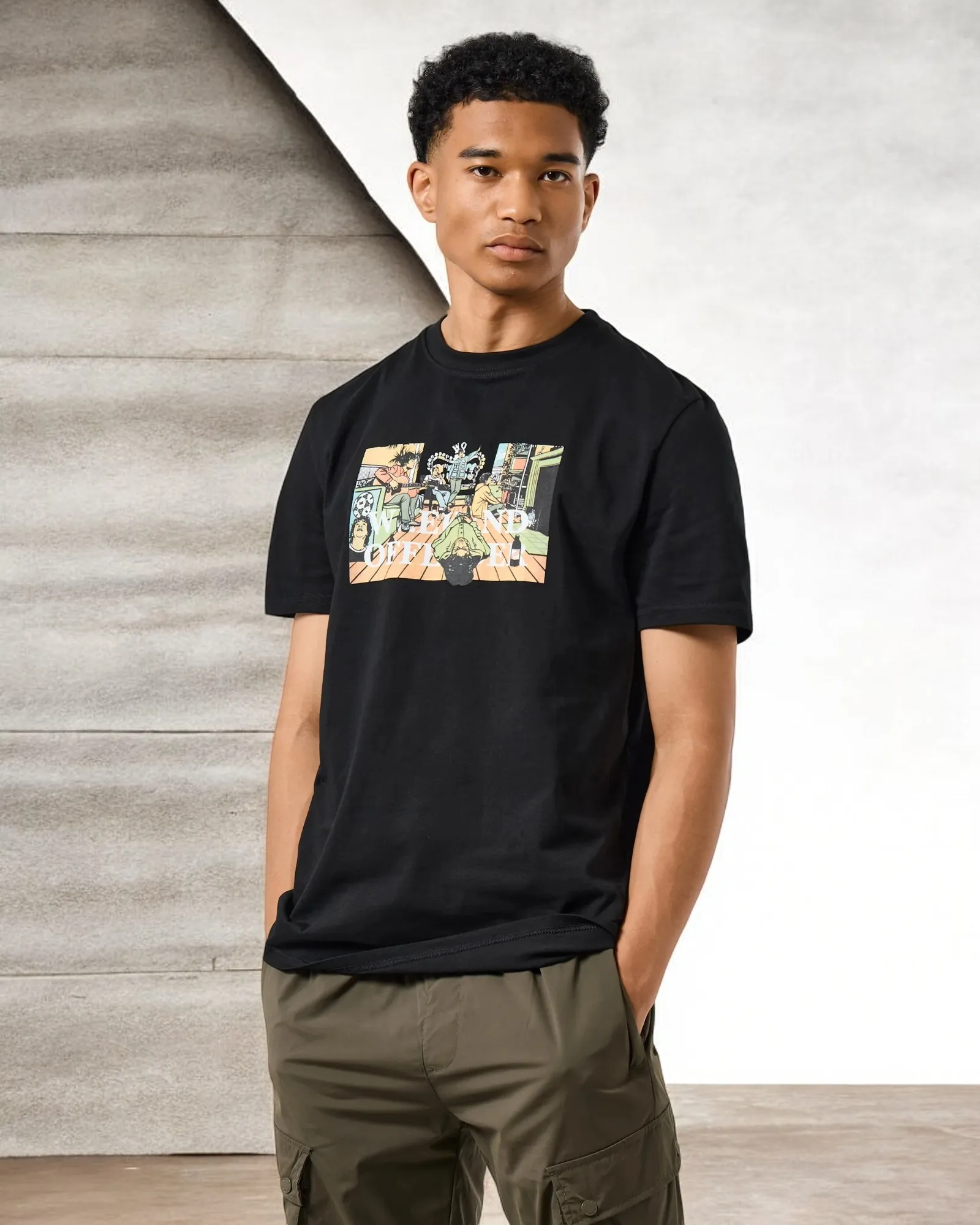 Weekend Offender – Camiseta Stratford avenue graphic black