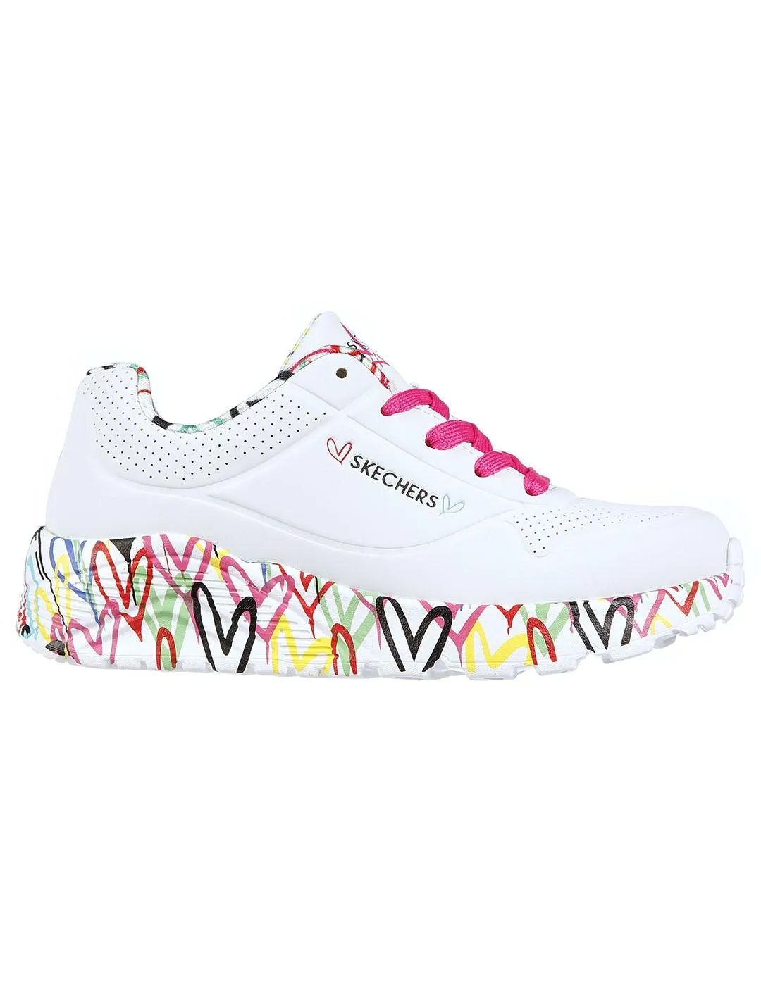 Zapatilla Niña Skechers Uno Lite Multicolor