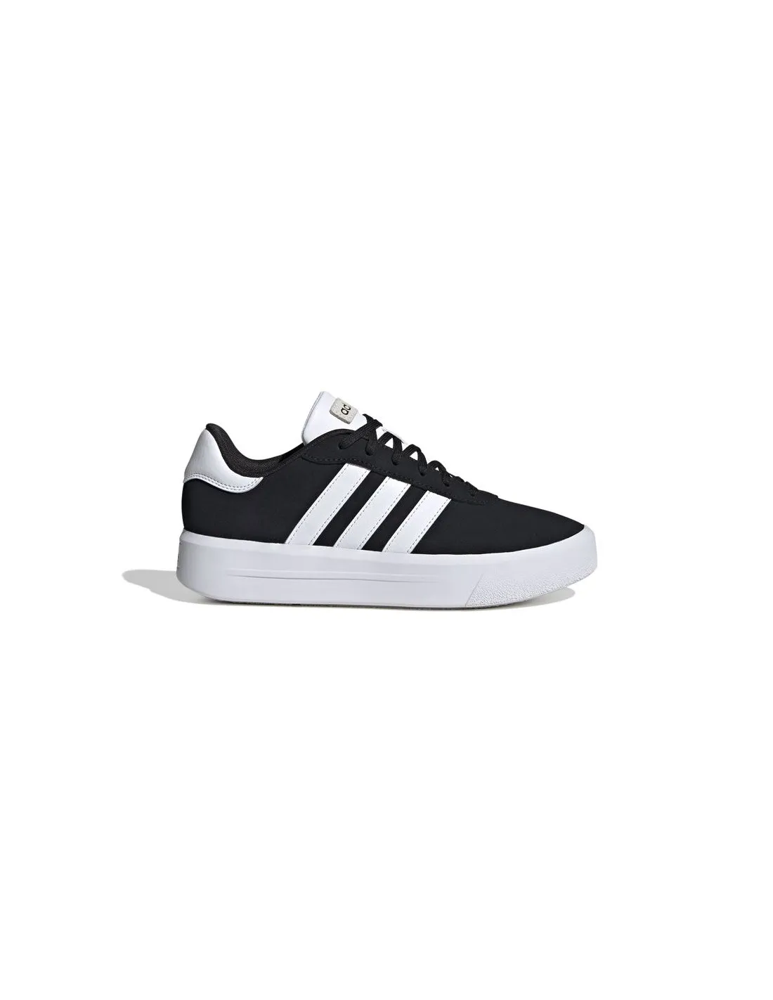 Zapatillas adidas Court Platform Suede Mujer Negro