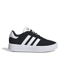 Zapatillas adidas Court Platform Suede Mujer Negro