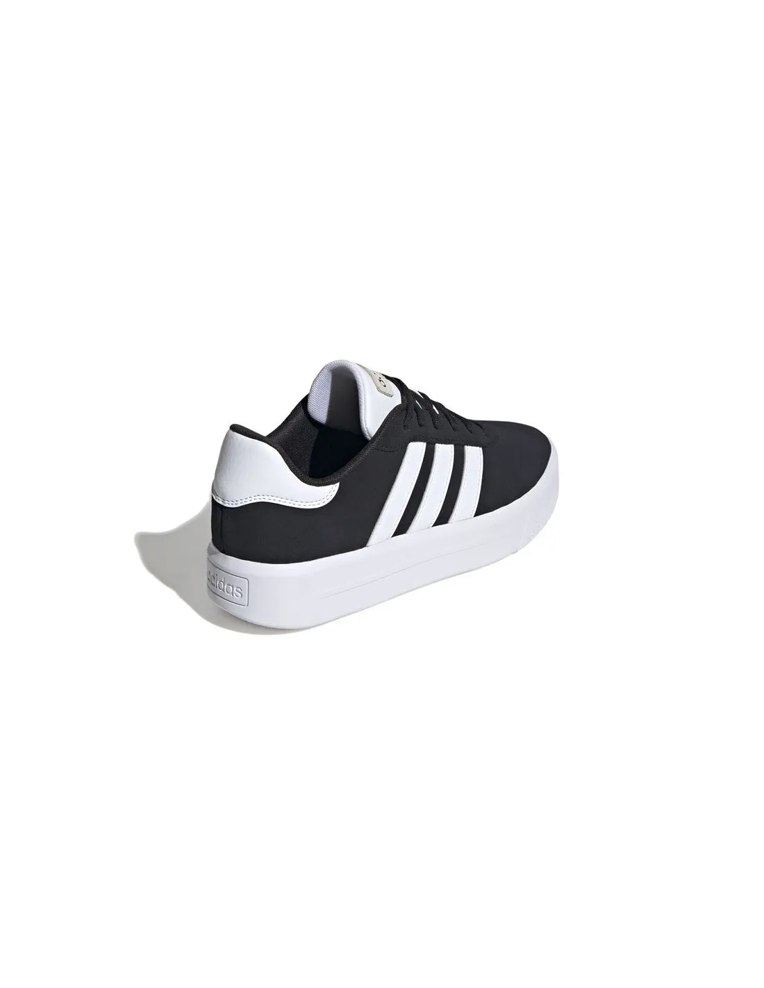 Zapatillas adidas Court Platform Suede Mujer Negro