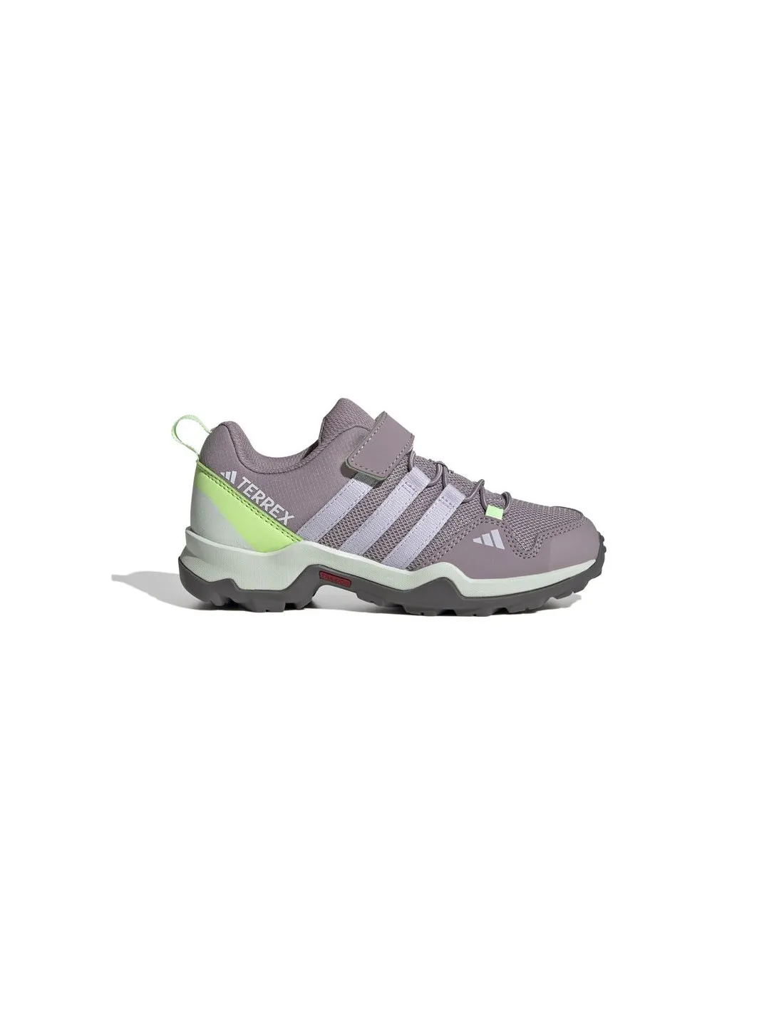 Zapatillas de Montaña adidas Terrex Ax2R Hook-And-Loop Hiking Infantil Morado