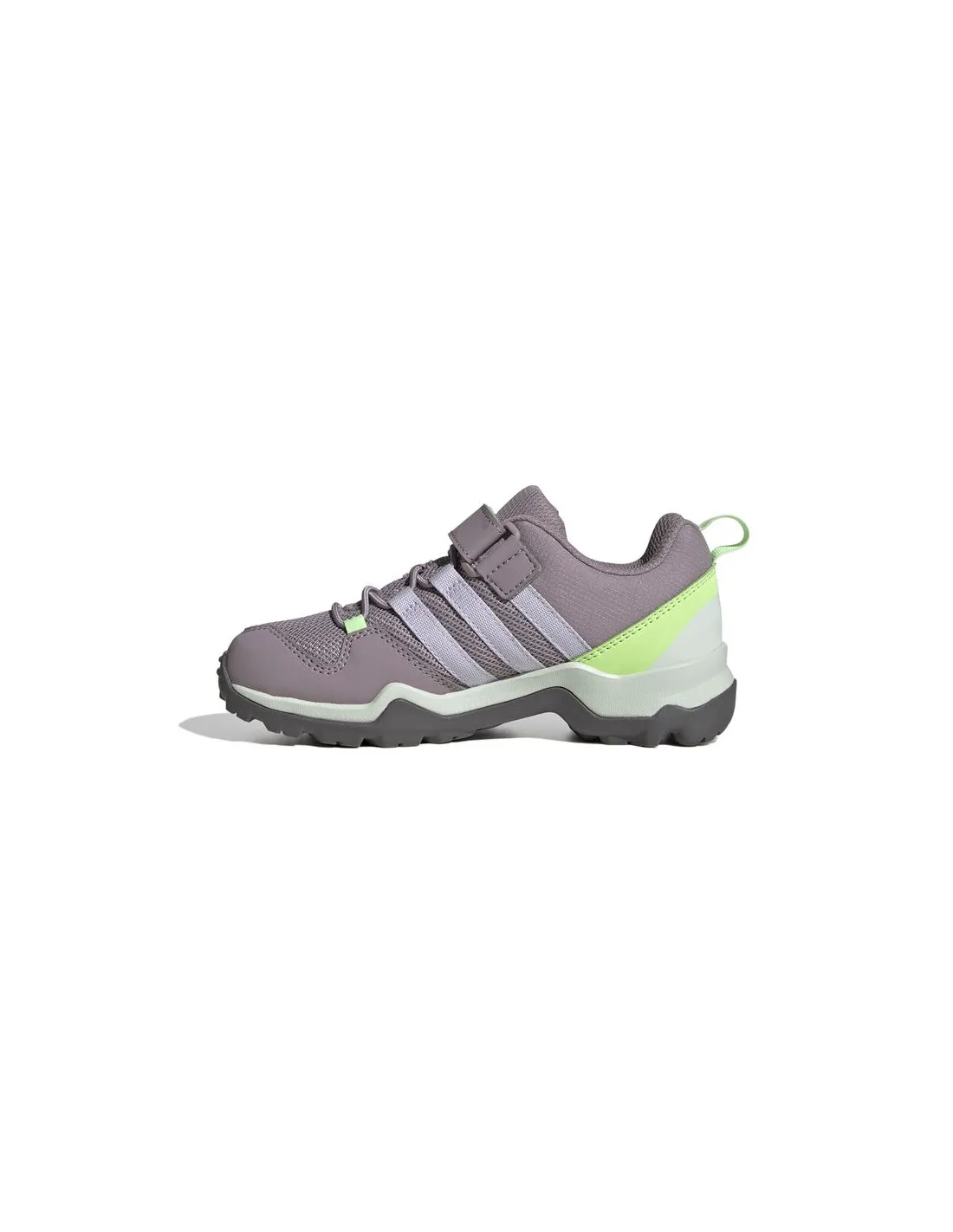 Zapatillas de Montaña adidas Terrex Ax2R Hook-And-Loop Hiking Infantil Morado