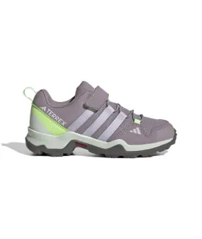 Zapatillas de Montaña adidas Terrex Ax2R Hook-And-Loop Hiking Infantil Morado