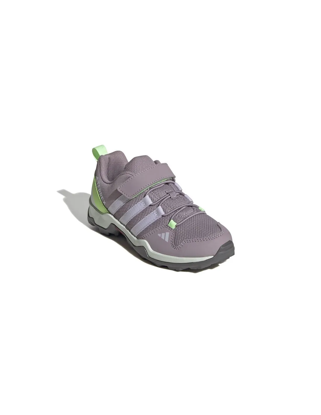 Zapatillas de Montaña adidas Terrex Ax2R Hook-And-Loop Hiking Infantil Morado