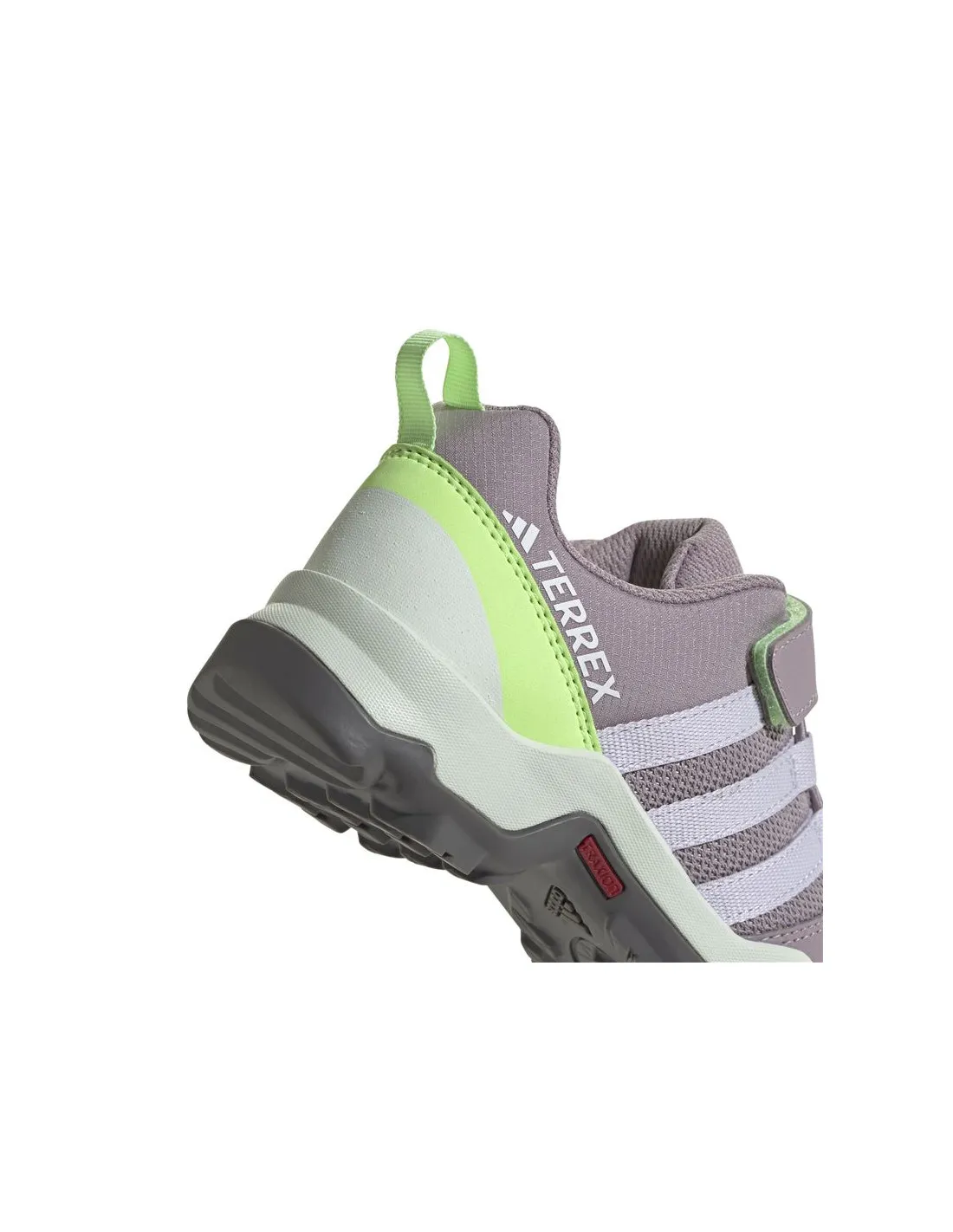 Zapatillas de Montaña adidas Terrex Ax2R Hook-And-Loop Hiking Infantil Morado