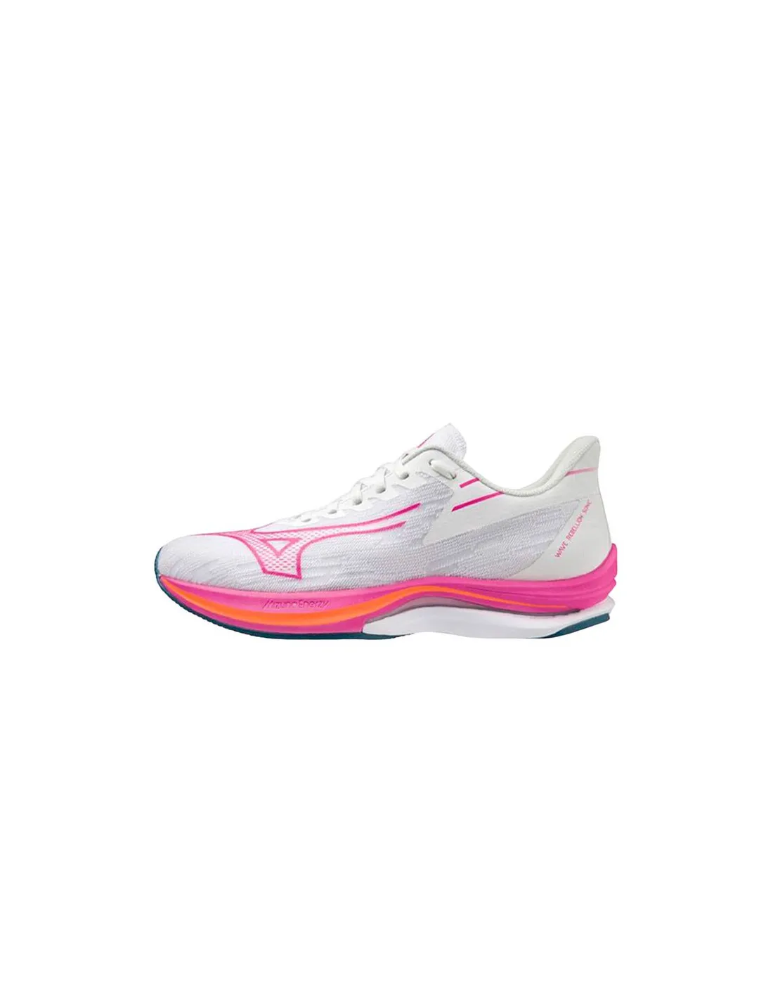 Zapatillas de Running Mizuno Wave Rebellion Sonic Blanco Mujer