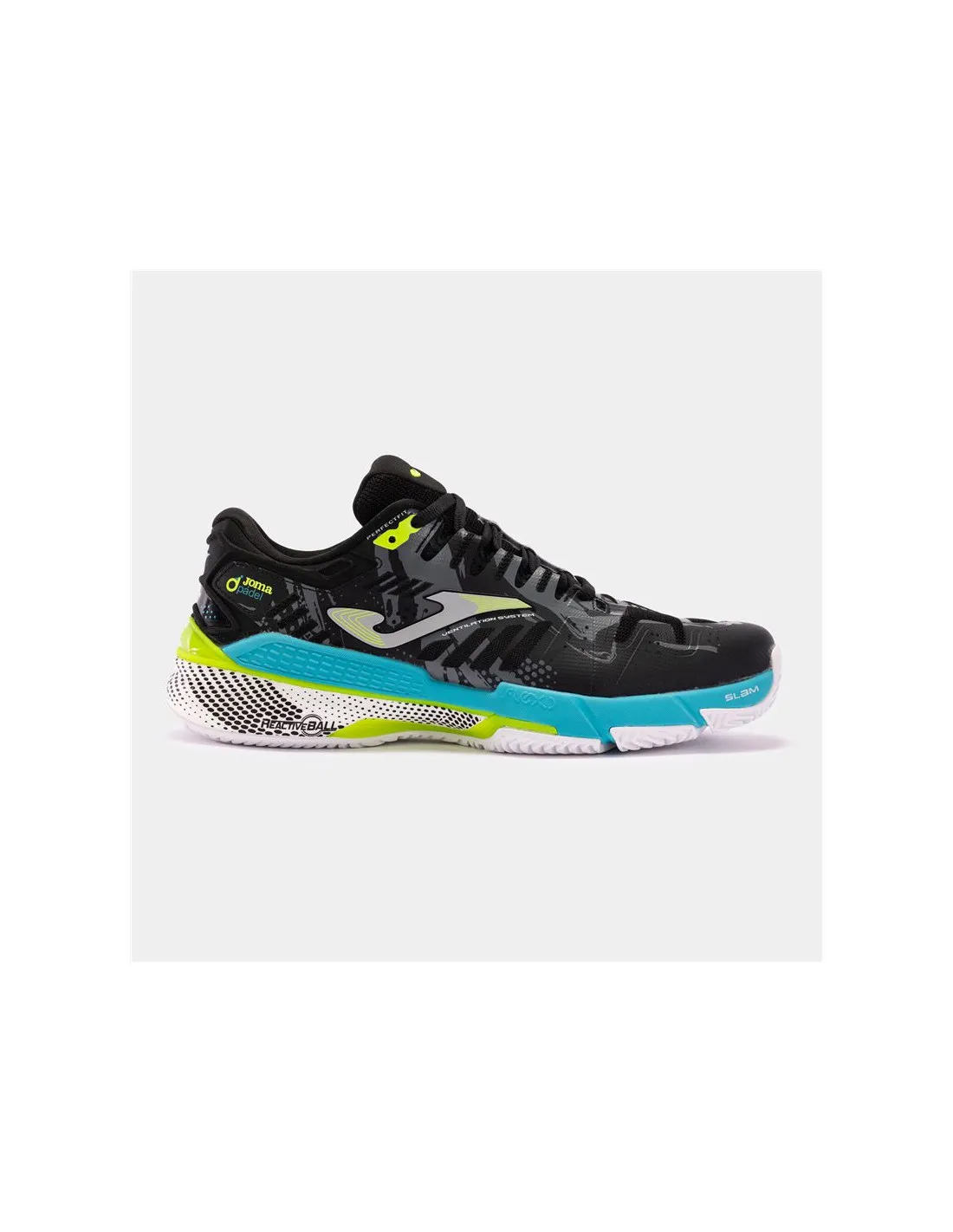 Zapatillas de Tenis Joma Slam 2401 Negro Hombre