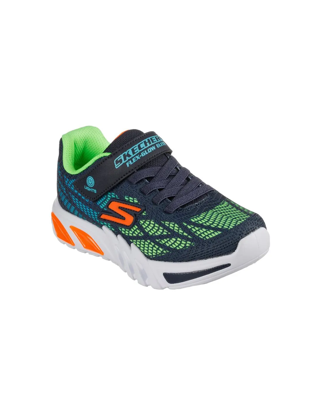 Zapatillas Skechers Flex-Glow Elite - Vorlo Azul Niña