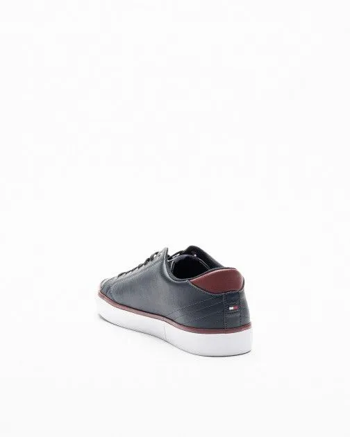 Zapatillas Tommy Hilfiger TH HI Vulc Core Low Leather Ess Azul