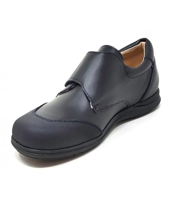 ZAPATO COLEGIAL PIEL NIÑO CARLETA 7078