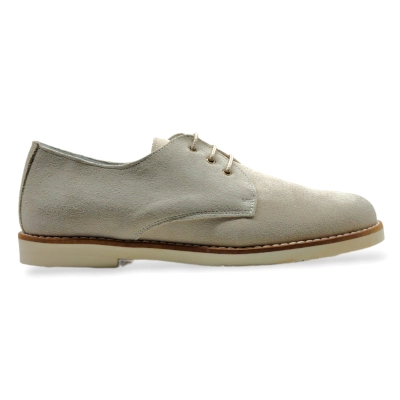 Zapato comunion niño guxs ante beige