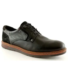 Zapato en piel negra para hombre