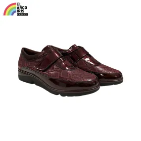 ZAPATO MUJER PITILLOS 5303 BURDEOS