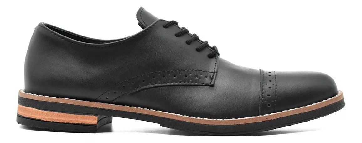 Zapato Vestir Urbano Hombre Cosido Serafinne 101