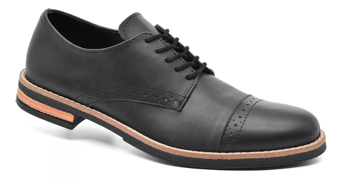 Zapato Vestir Urbano Hombre Cosido Serafinne 101