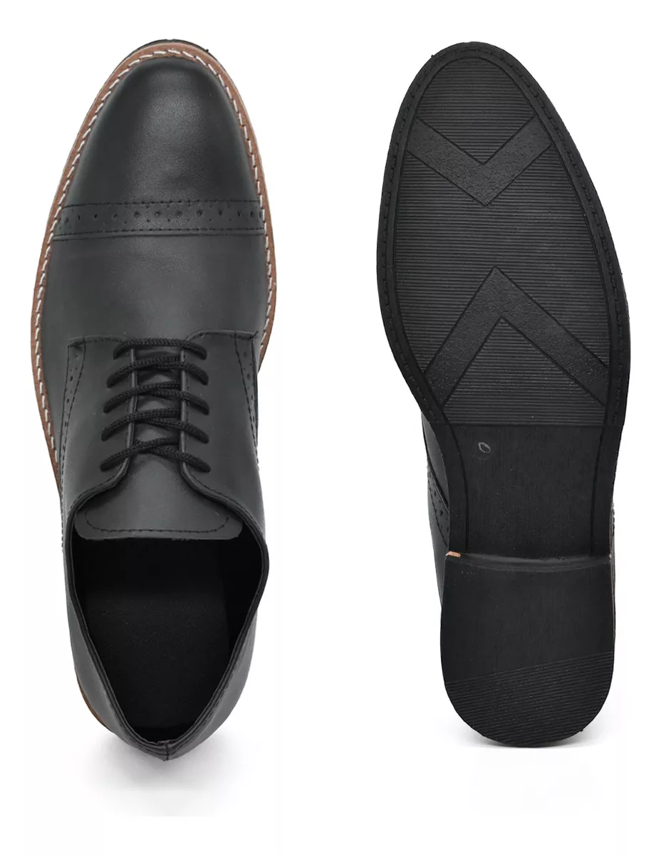 Zapato Vestir Urbano Hombre Cosido Serafinne 101