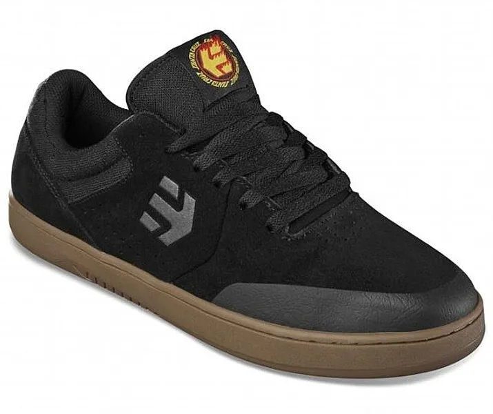 zapatos Etnies Marana X Santa Cruz - Black/Gum - men´s