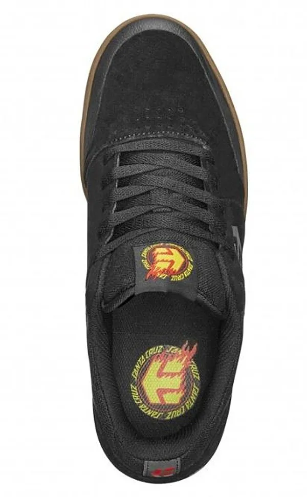 zapatos Etnies Marana X Santa Cruz - Black/Gum - men´s