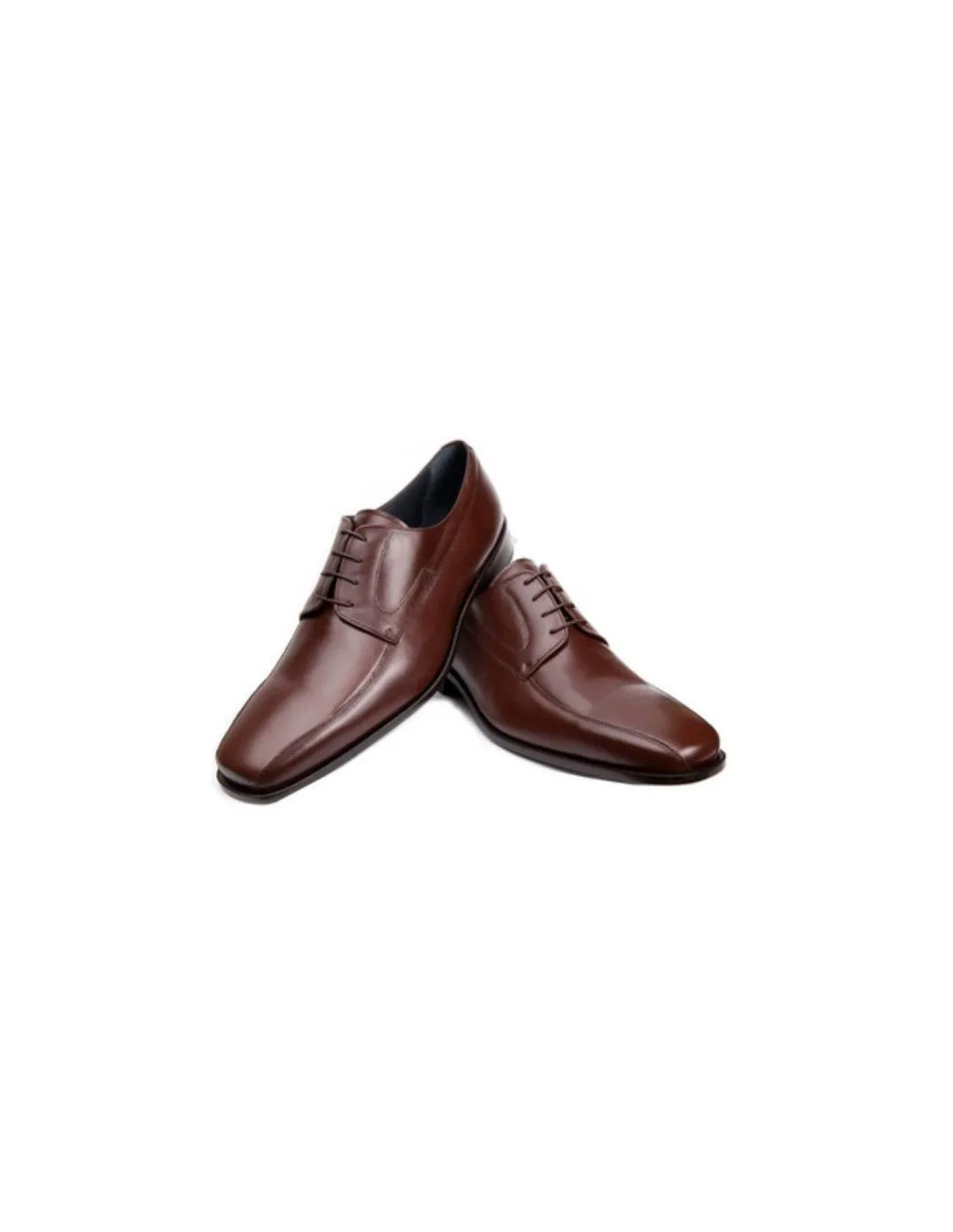 Zapatos hombre tallas grandes caoba