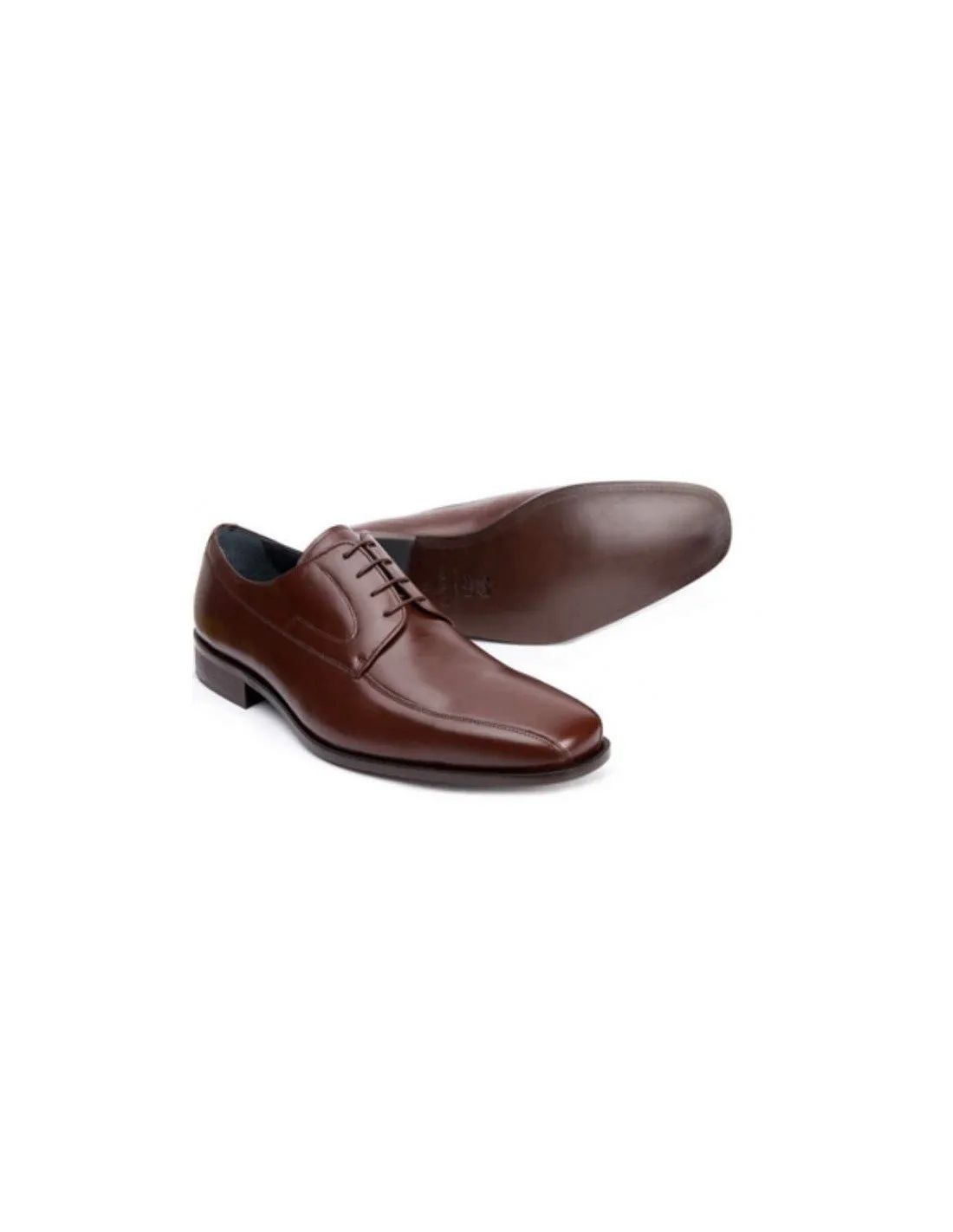 Zapatos hombre tallas grandes caoba