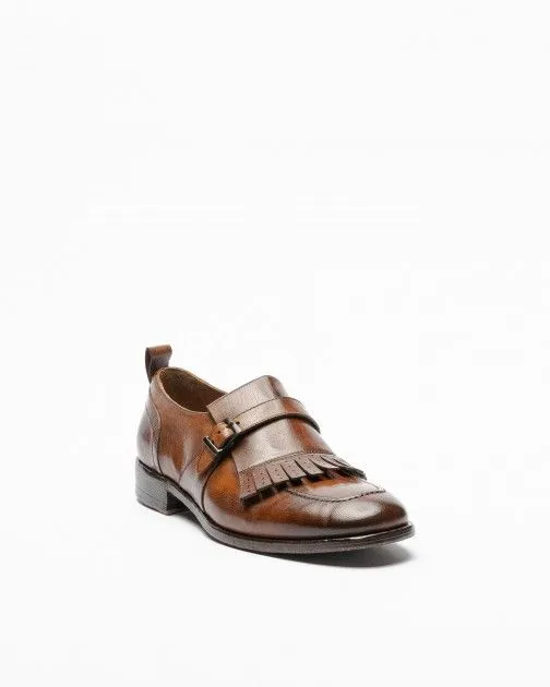 Zapatos Monkstrap PROF 7209 Camel