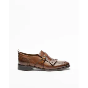 Zapatos Monkstrap PROF 7209 Camel