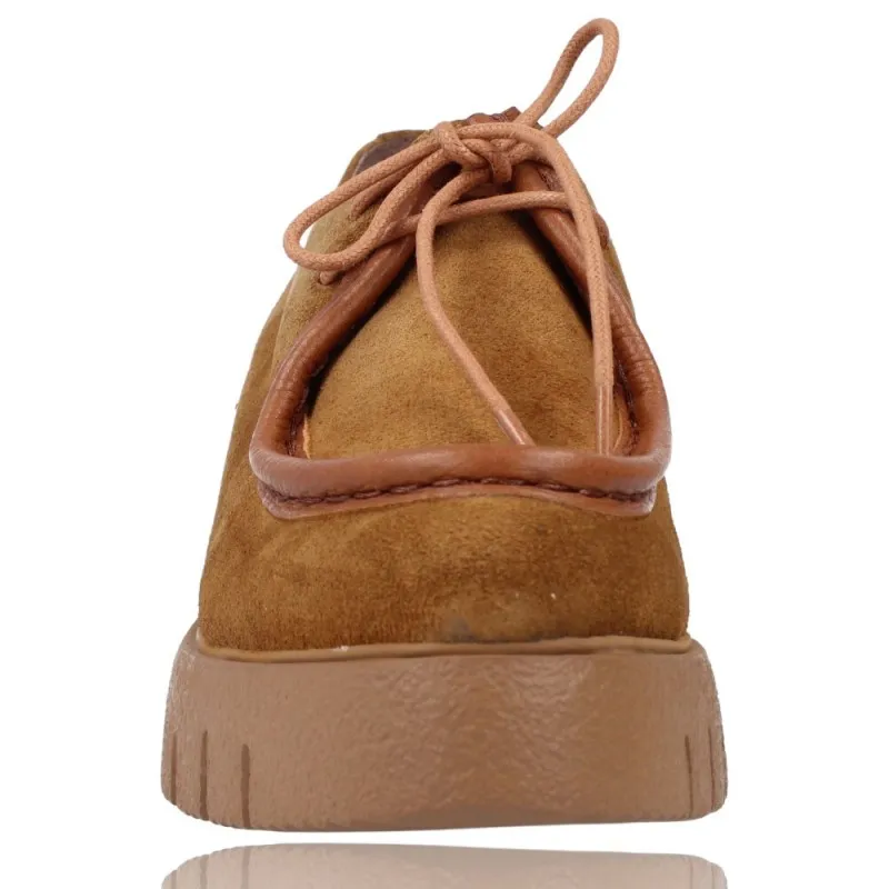 Zapatos Mujer Piel Wallabee de Wonders Reiko E-6244