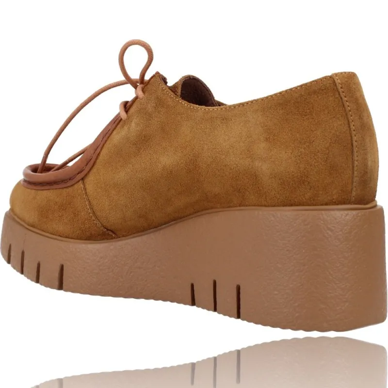 Zapatos Mujer Piel Wallabee de Wonders Reiko E-6244