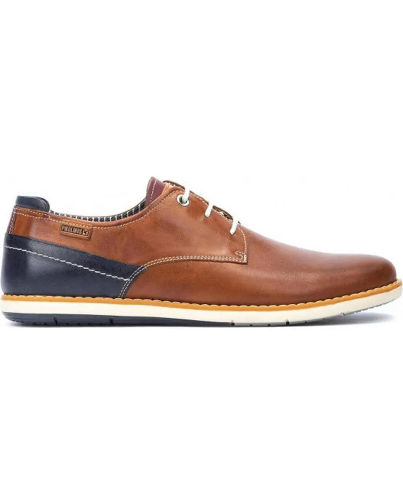 Zapatos PIKOLINOS  de Hombre ZAPATO CORDON PIKILINOS JUCAR  MARRóN