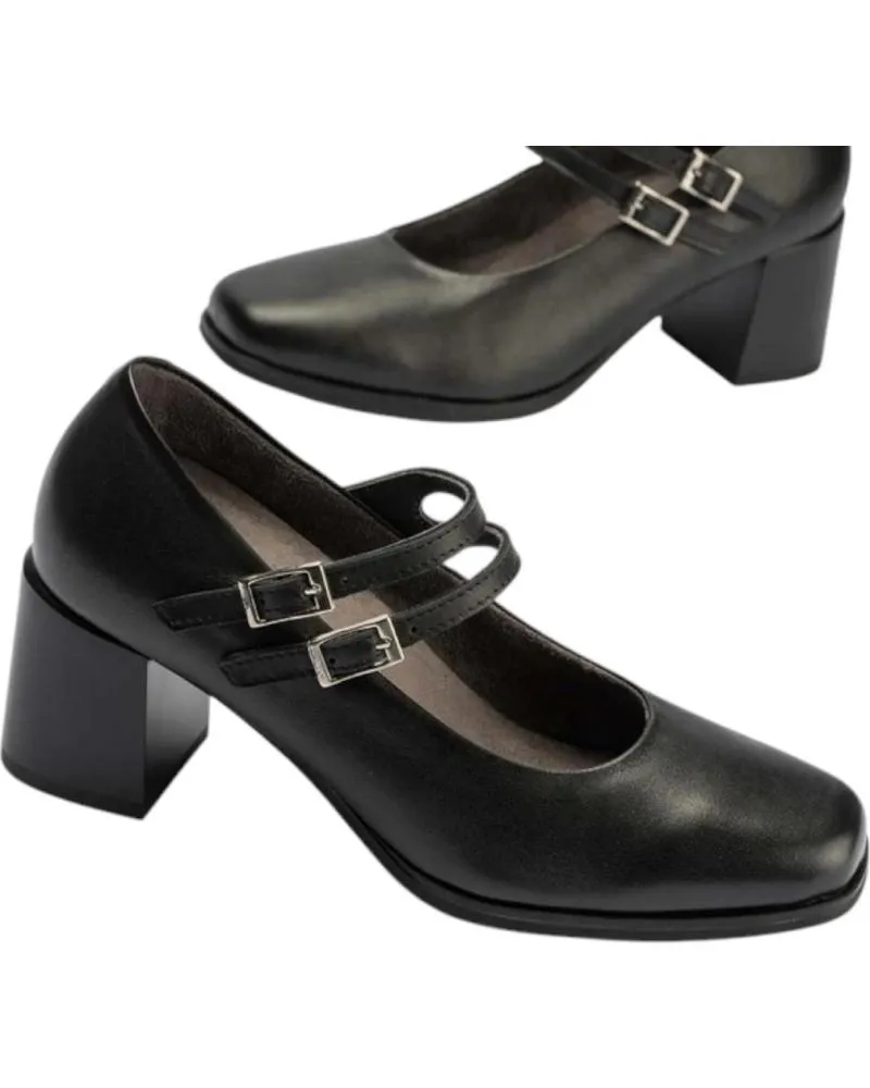 Zapatos PITILLOS  de Mujer ZAPATOS TACON  NEGRO