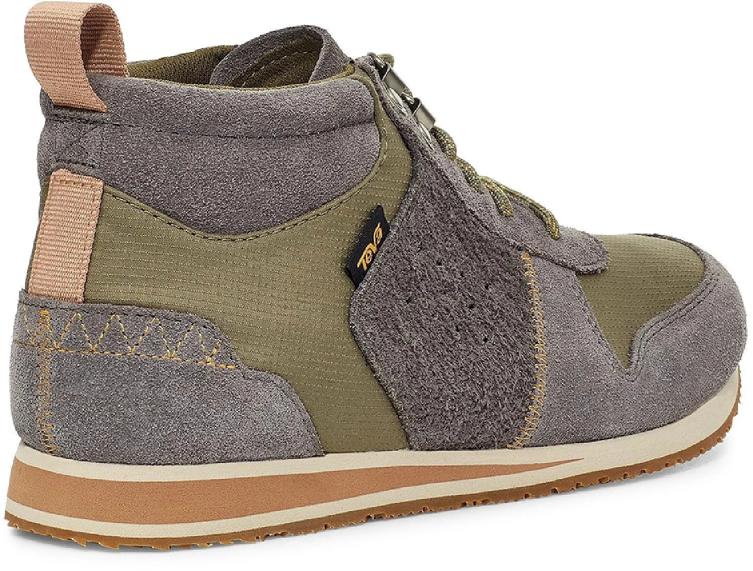 zapatos Teva Highside '84 Mid - Grey/Olive - women´s