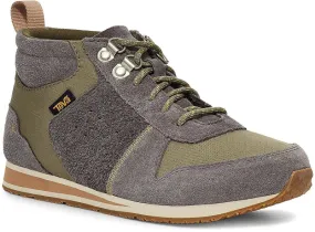 zapatos Teva Highside '84 Mid - Grey/Olive - women´s