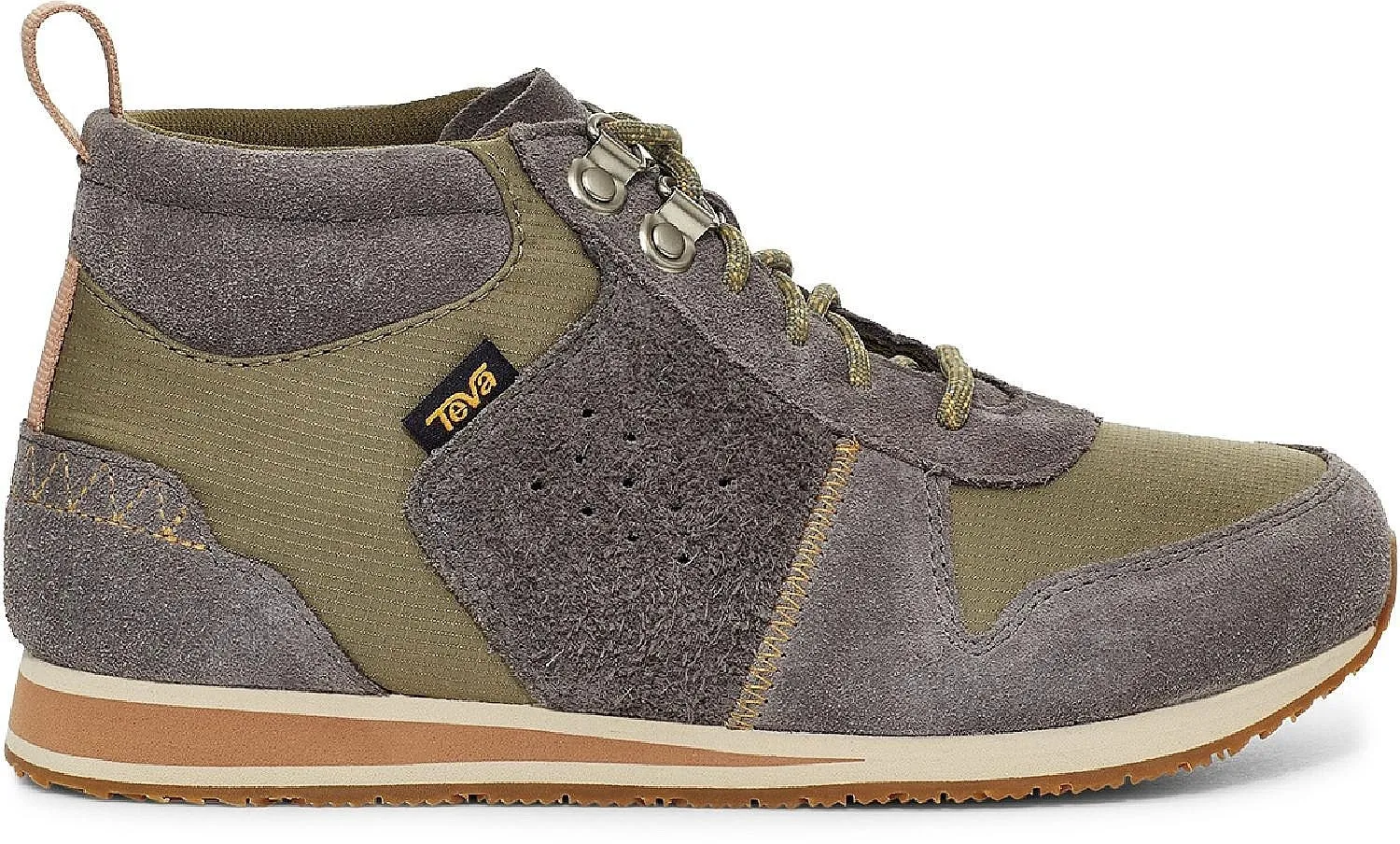 zapatos Teva Highside '84 Mid - Grey/Olive - women´s