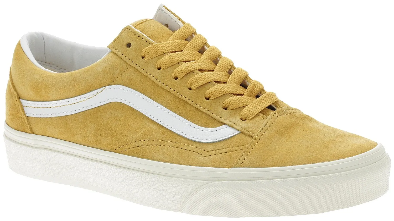 zapatos Vans Old Skool - Pig Suede/Honey Gold/True White